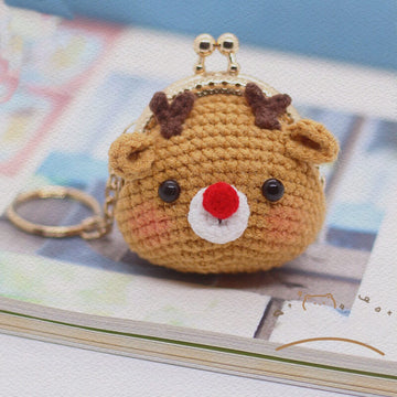 Handmade Crocheter Animal Bag Charm Keycharm